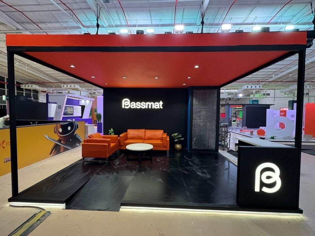 بوث Bassmat في معرض LEAP - شركة تصميم بوثات السعودية